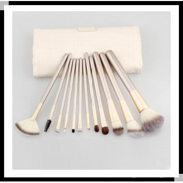 Brosses de maquillage de logo personnalisé d&#39;échantillon gratuit de haute qualité de vente chaude